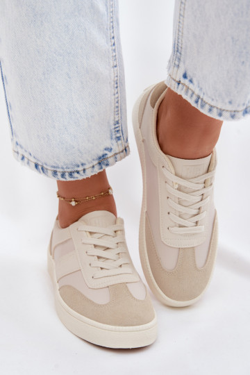 Naisten madalad sneakers jalatsid Big Star TT274768 beež