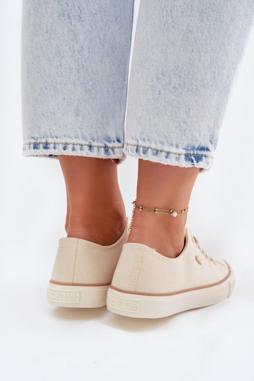 naiste saapad Sellel ondal Big Star TT274773 beeži värvi