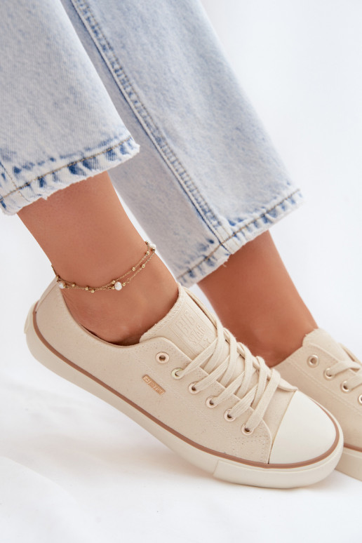 naiste saapad Sellel ondal Big Star TT274773 beeži värvi