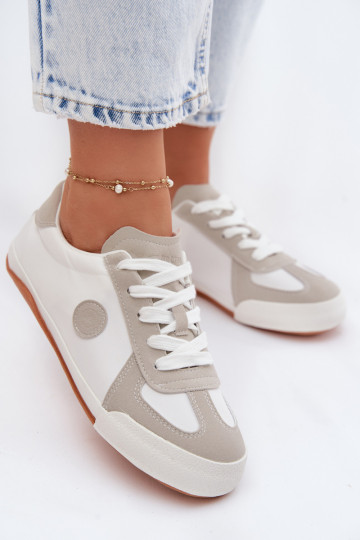 Sneakers tüüpi jalanõud Pealiste omad Big Star TT274145 valget värvi