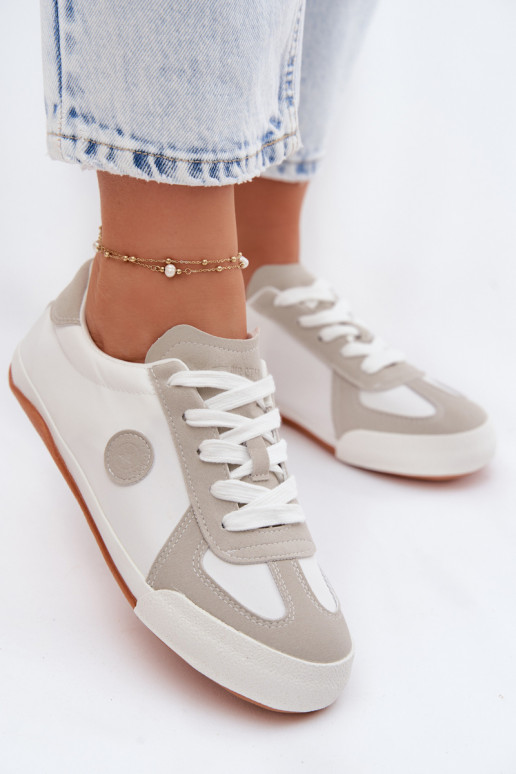 Sneakers tüüpi jalanõud Pealiste omad Big Star TT274145 valget värvi