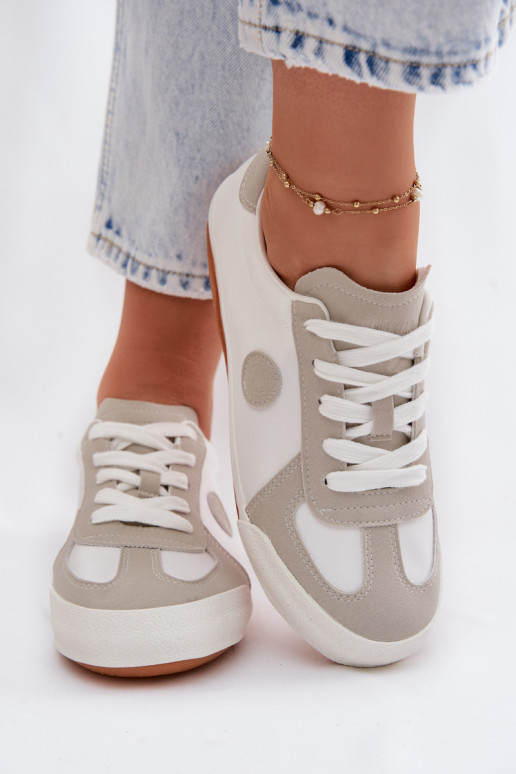 Sneakers tüüpi jalanõud Pealiste omad Big Star TT274145 valget värvi