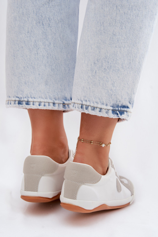 Sneakers tüüpi jalanõud Pealiste omad Big Star TT274145 valget värvi