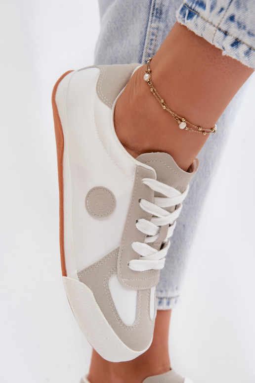 Sneakers tüüpi jalanõud Pealiste omad Big Star TT274145 valget värvi