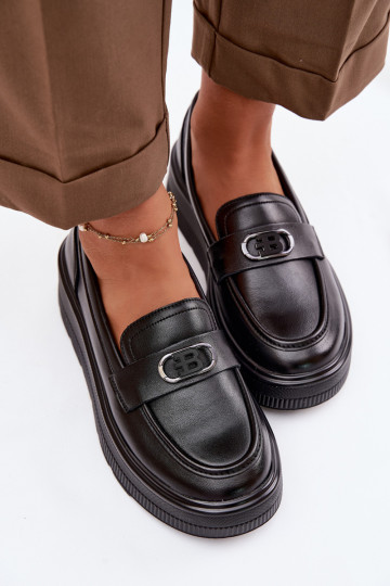 Pealhk Kullatud tallaga naiste mokassiinid Vinceza 39974 msuud