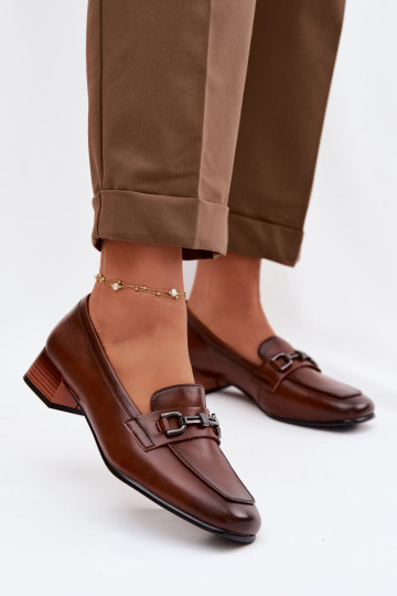 Pealhk jalatsid Pealiste omad Klockis kaunistustega Vinceza 39978 pruunid värvi 2