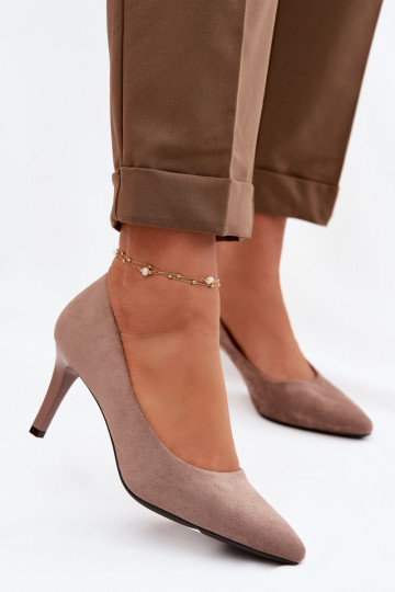 kõrge kontsaga Eco Suedeosissee Sergio Leone 1336 pruunid värvi 2