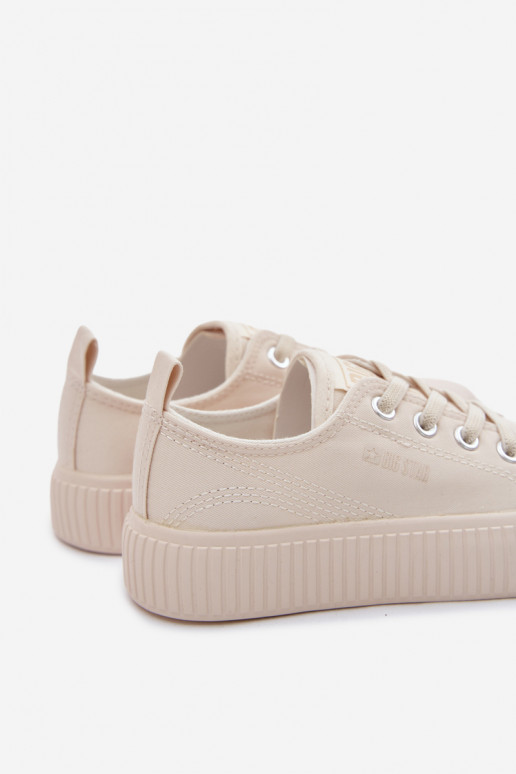 vabaaja jalanõud Laste jalanõud Big Star TT374106 Elevandiluu värvi