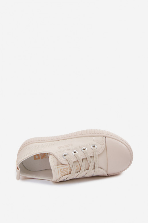 vabaaja jalanõud Laste jalanõud Big Star TT374106 Elevandiluu värvi