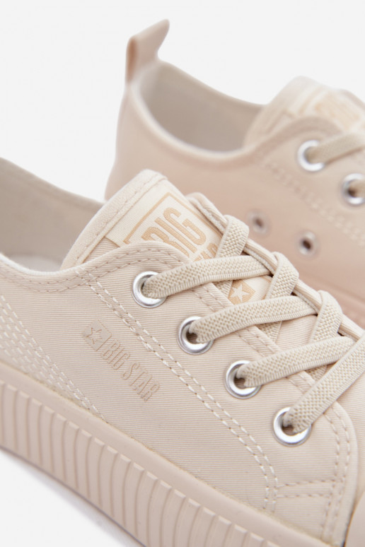 vabaaja jalanõud Laste jalanõud Big Star TT374106 Elevandiluu värvi