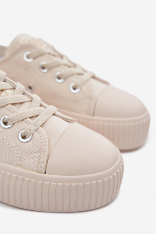 vabaaja jalanõud Laste jalanõud Big Star TT374106 Elevandiluu värvi