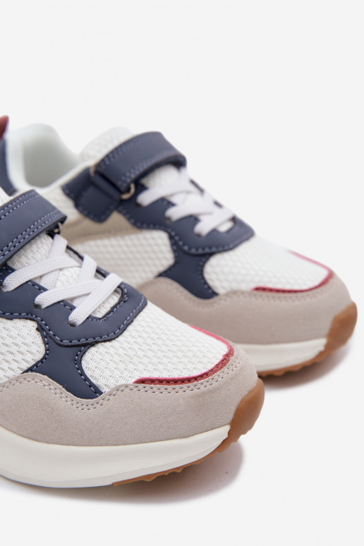 spordijalatsid Sneakers tüüpi jalanõud Laste jalanõud Big Star TT374029 valget värvi