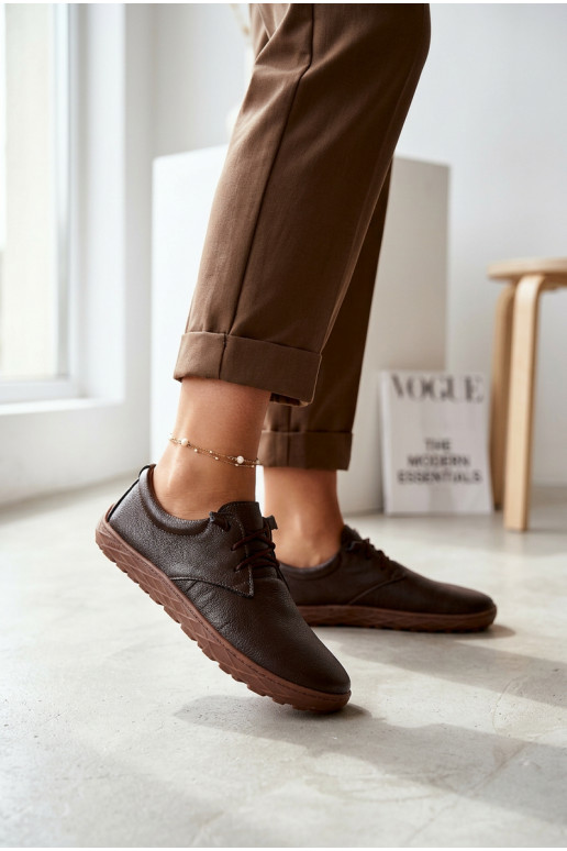 Pealhk jalatsid Barefoot Pealiste omad Zazoo 10189 Czekoladosissee