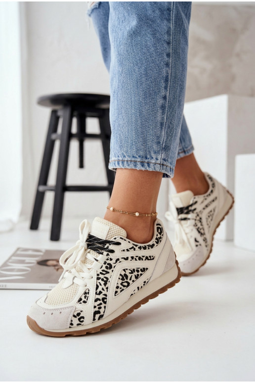 Pealhk seemisnakhsed Sneakers tüüpi jalanõud Pealiste omad Big Star TT274548 valget värvi