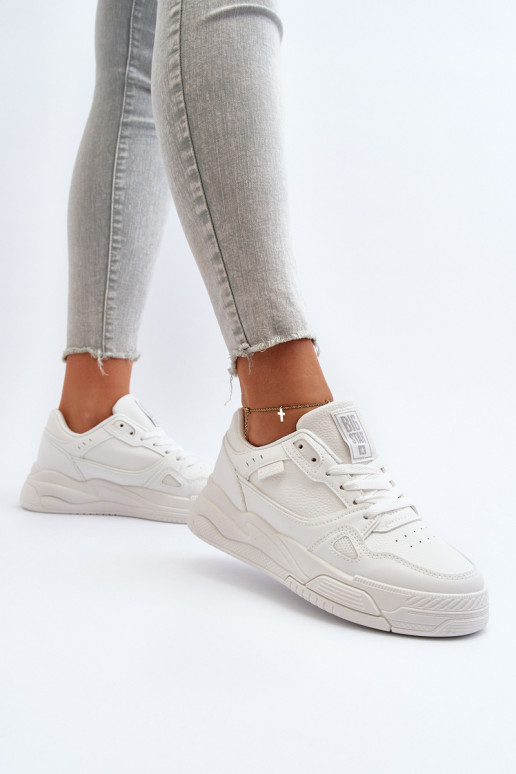 Pealiste omad Sneakers tüüpi jalanõud Big Star NN274667 valget värvi