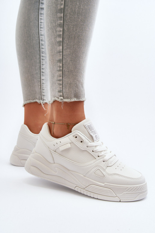 Pealiste omad Sneakers tüüpi jalanõud Big Star NN274667 valget värvi