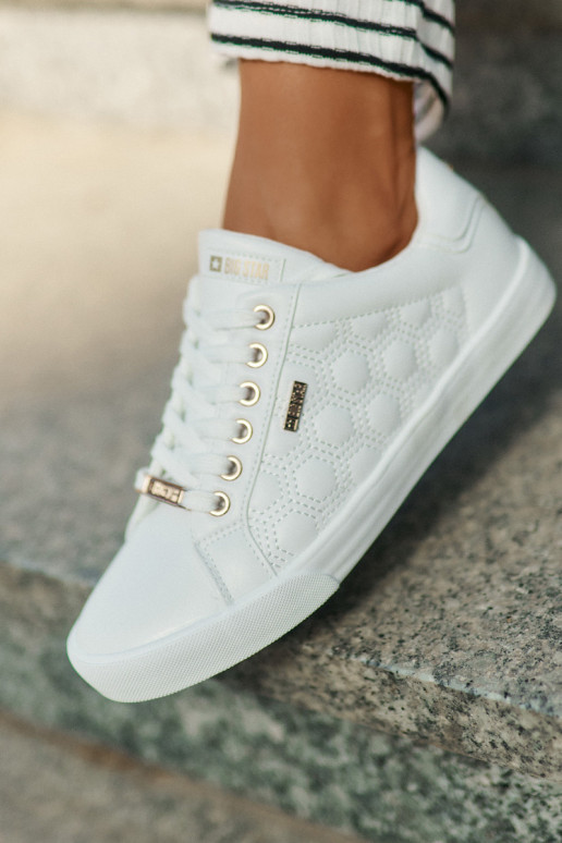 naiste saapad eko-nahast Big Star RR274322 valget värvi