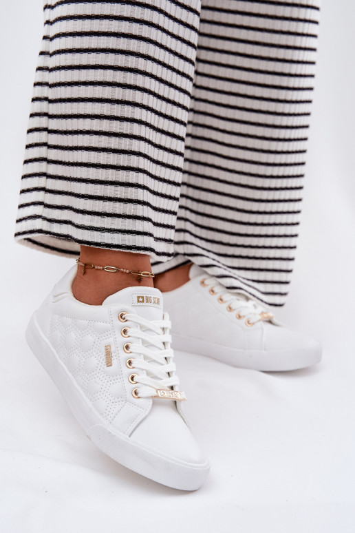 naiste saapad eko-nahast Big Star RR274322 valget värvi