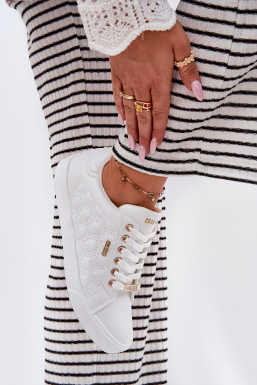 naiste saapad eko-nahast Big Star RR274322 valget värvi