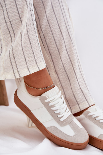 Sneakers tüüpi jalanõud Pealiste omad Big Star RR274804 valget värvi