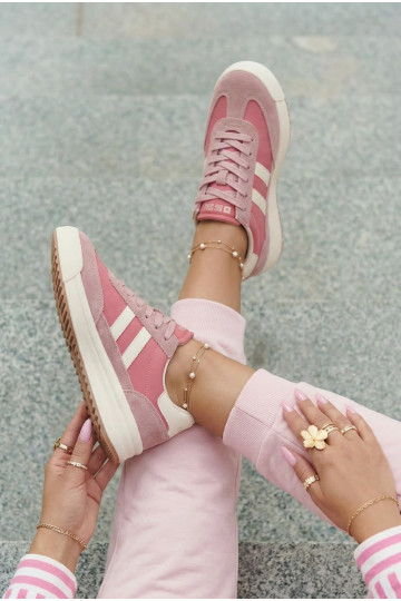 Sneakers tüüpi jalanõud Pealiste omad Big Star TT274160 Tumeroosad värvi