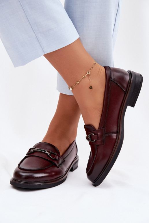 Pealhk naiste mokassiinid Vinceza 39983 pruunid värvi