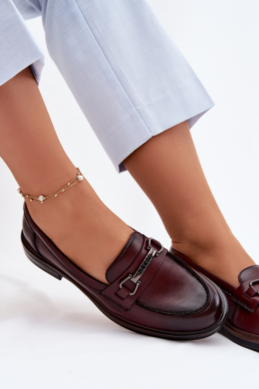 Pealhk naiste mokassiinid Vinceza 39983 pruunid värvi