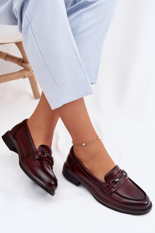 Pealhk naiste mokassiinid Vinceza 39983 pruunid värvi