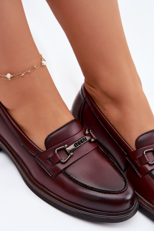 Pealhk naiste mokassiinid Vinceza 39983 pruunid värvi