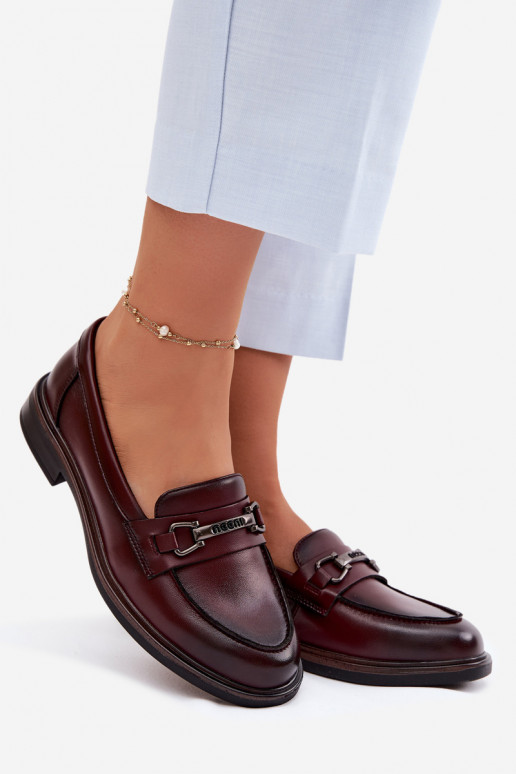 Pealhk naiste mokassiinid Vinceza 39983 pruunid värvi