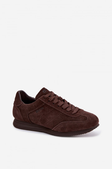 Sneakers tüüpi jalanõudPealturalnego seemisnakhsedu Big Star TT274226 Czekoladosissee 2