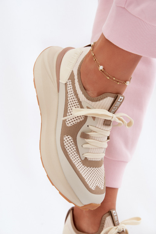 spordijalatsid Pealiste omad Big Star TT274571 HI-POLY SYSTEM beeži värvi