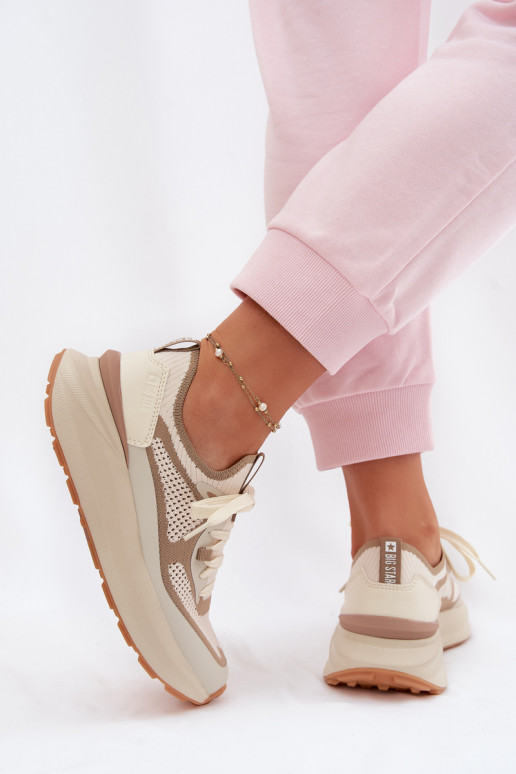 spordijalatsid Pealiste omad Big Star TT274571 HI-POLY SYSTEM beeži värvi