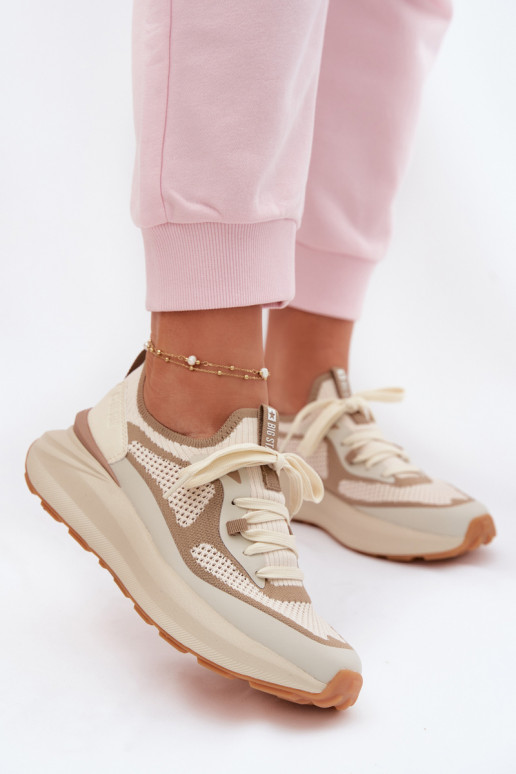 spordijalatsid Pealiste omad Big Star TT274571 HI-POLY SYSTEM beeži värvi