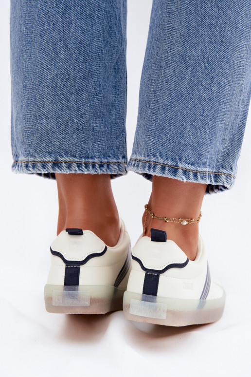 Eko Pealhk Sneakers tüüpi jalanõud Pealiste omad Big Star TT274306 valget värvi