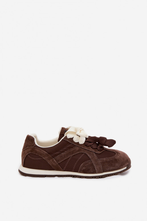 seemisnakhsed Sneakers tüüpi jalanõud Pealiste omad Vinceza 86427 Czekoladosissee