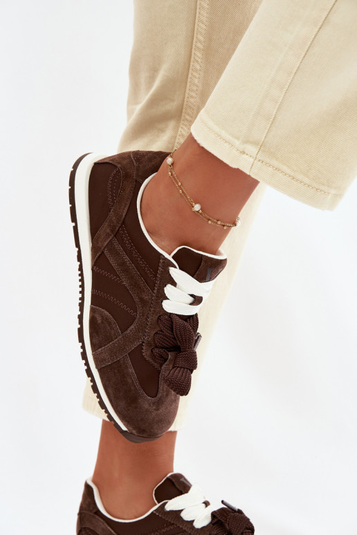 seemisnakhsed Sneakers tüüpi jalanõud Pealiste omad Vinceza 86427 Czekoladosissee