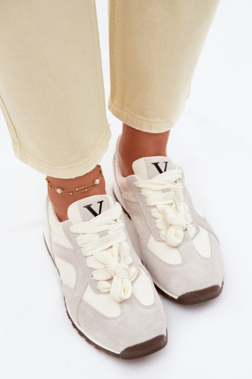 seemisnakhsed Sneakers tüüpi jalanõud Pealiste omad Vinceza 86427 Halli värvi