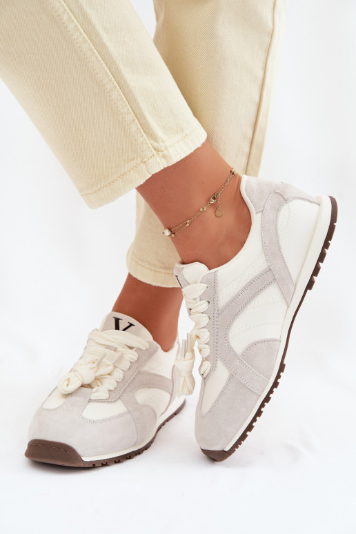 seemisnakhsed Sneakers tüüpi jalanõud Pealiste omad Vinceza 86427 Halli värvi