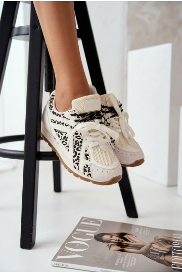 Pealhk seemisnakhsed Sneakers tüüpi jalanõud Pealiste omad Big Star TT274548 valget värvi