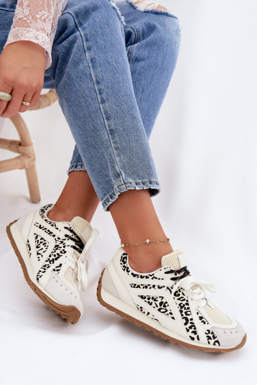 Pealhk seemisnakhsed Sneakers tüüpi jalanõud Pealiste omad Big Star TT274548 valget värvi