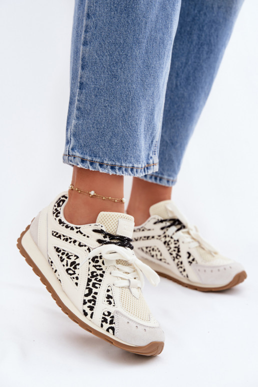 Pealhk seemisnakhsed Sneakers tüüpi jalanõud Pealiste omad Big Star TT274548 valget värvi