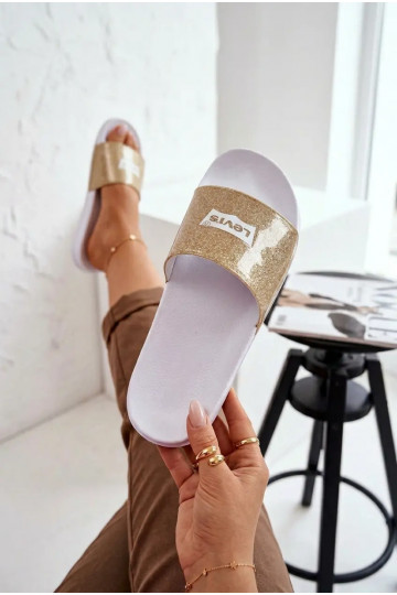 Plätud Noorus LEVI'S VPOL0251S-3923 Kuldset värvi läikivad 2