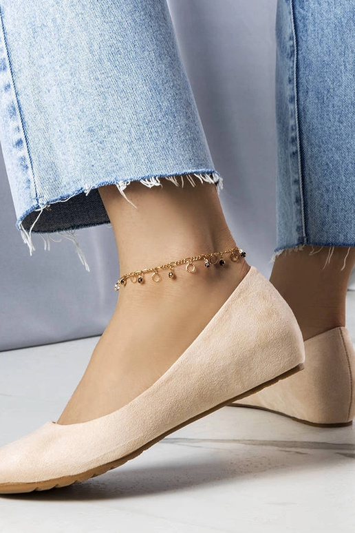 Beežid ballerina kingad madala...