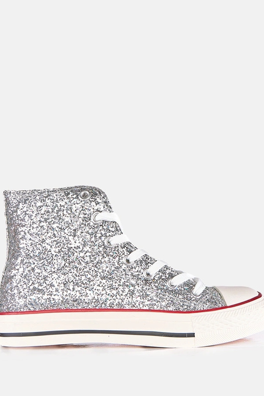 Hõbedased naiste läikivad...