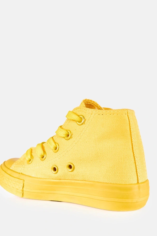 Kollased laste kõrged spordijalatsid...