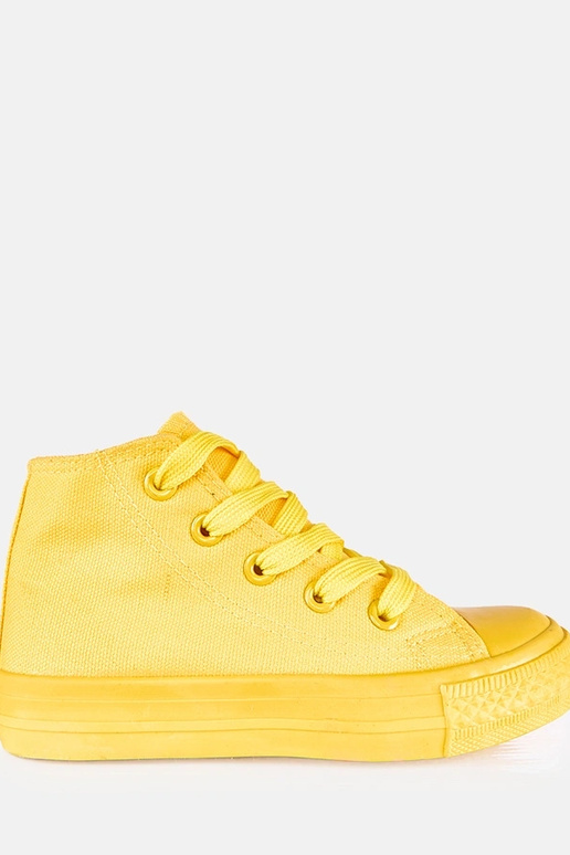 Kollased laste kõrged spordijalatsid...