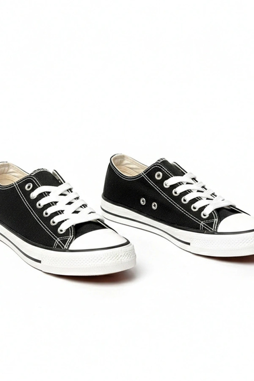 Czarne casualowe trampki Manon