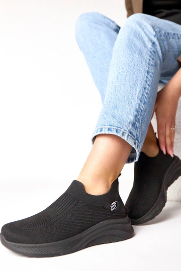 Mustad tekstiilsed sussid Gaia 2