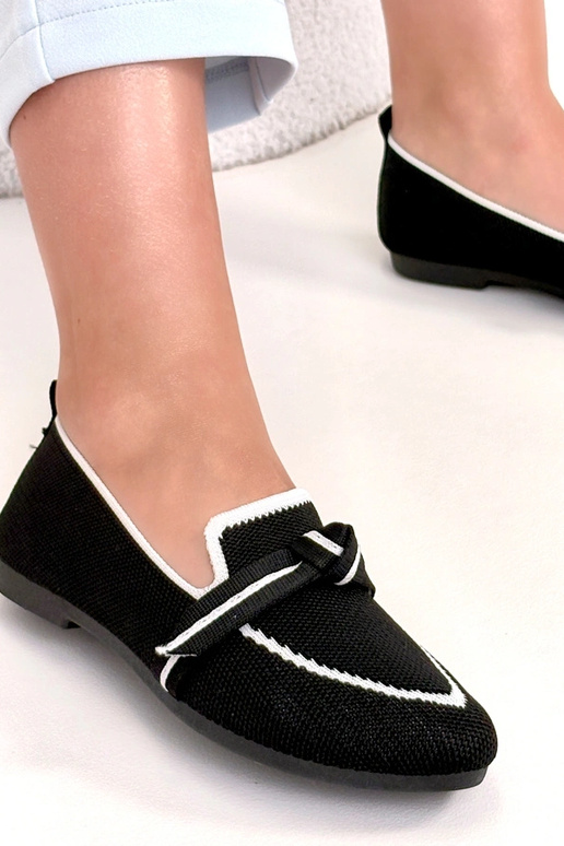 Mustad nahast baleriinakengad...